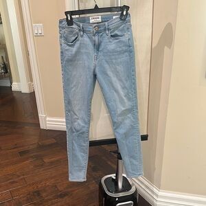 Frame Le High Rise Skinny Jean Size 28